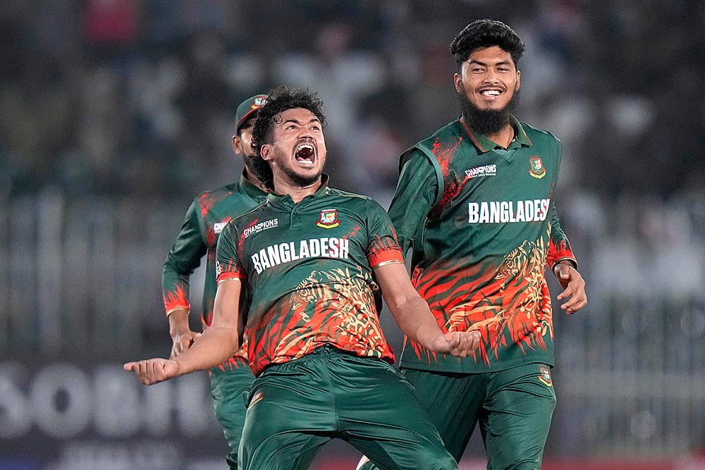 ICC Champions Trophy Cricket 2025 Bangladesh vs New Zealand BAN vs NZ CT 2025: Taskin Ahmed