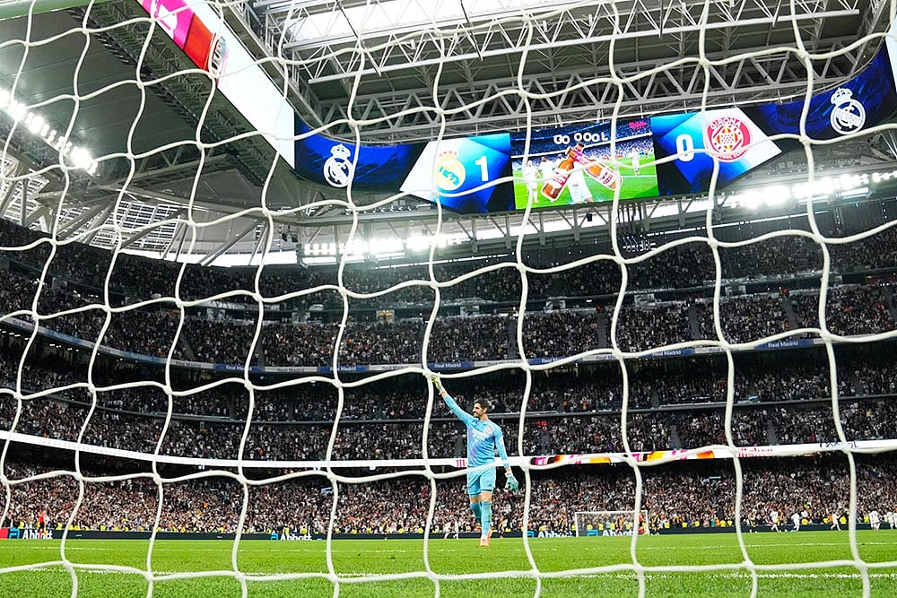La Liga Soccer Match: Real Madrid vs Girona
