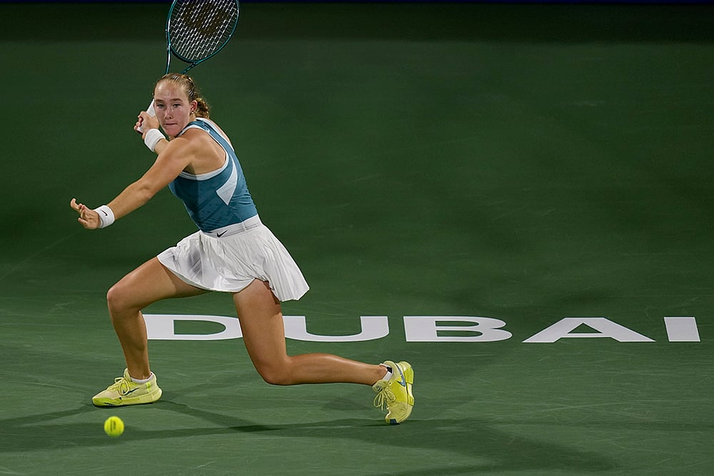Emirates Dubai Duty-Free Tennis Championship: Mirra Andreeva 