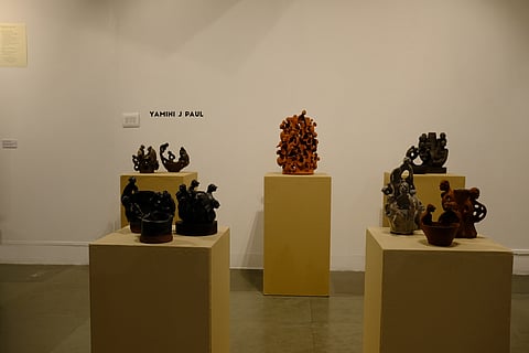 Sculpted artworks by artist Yamini J. Paul |