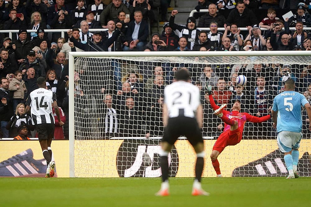 English Premier League Soccer Match: Nottingham Forest vs Newcastle United