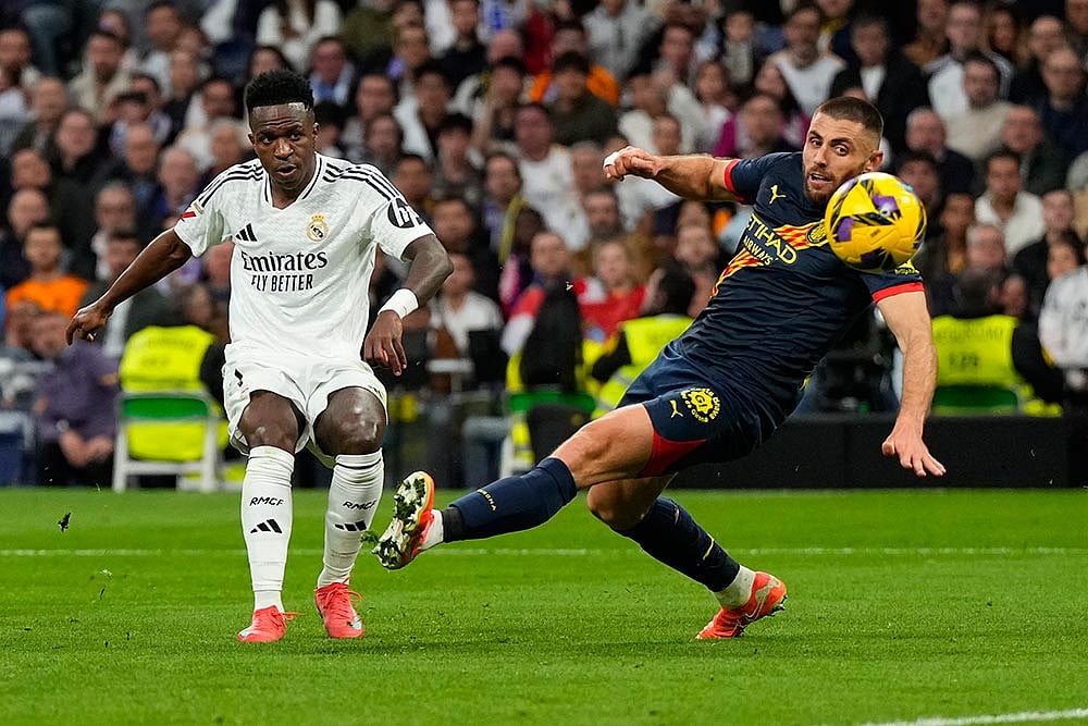 Spanish La Liga Soccer Match: Real Madrid vs Girona