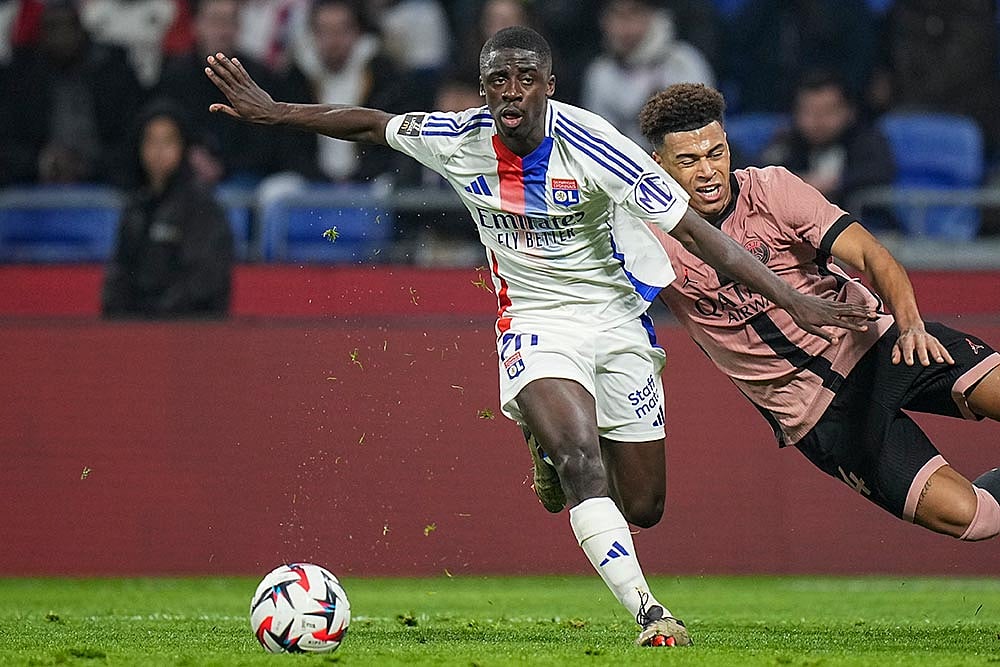 French League One Soccer Match: Paris Saint-Germain vs Lyon