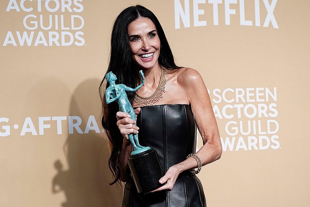 SAG Awards 2025 31st annual Screen Actors Guild Awards pics_Demi Moore