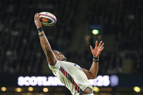 Calcutta Cup 2025: England's Maro Itoje takes a line out