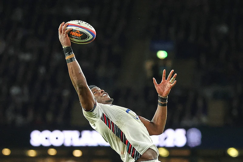England vs Scotland Guinness Men’s Six Nations Rugby match: Maro Itoje