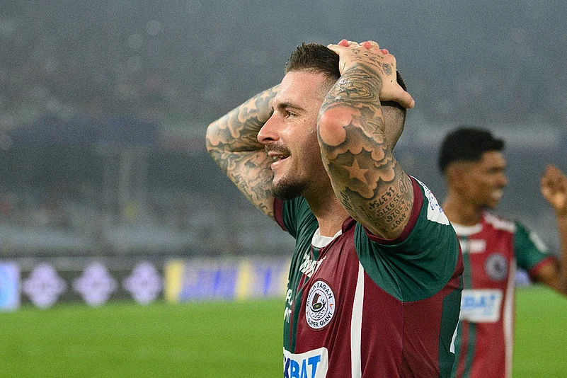 Jamie Maclaren, one of Mohun Bagans heroes this season in the Indian Super League