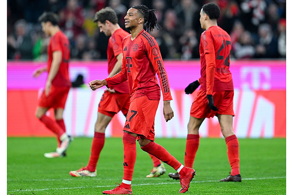 Germany Soccer Bundesliga Bayern Munich vs Eintracht Frankfurt match: Michael Olise