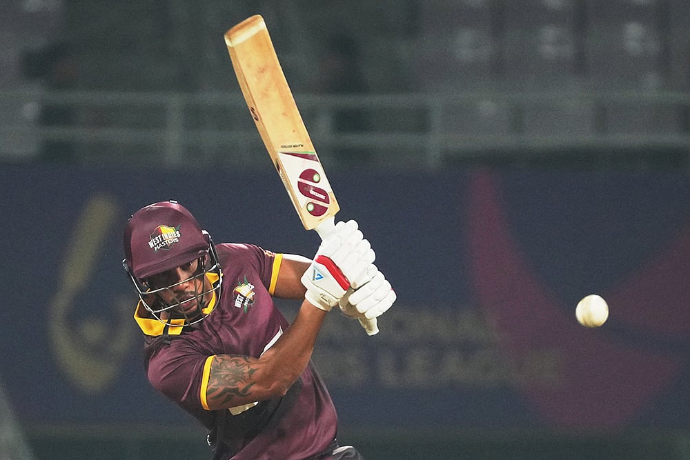 Masters League Cricket West Indies Masters Vs Australia Masters_Lendl Simmons