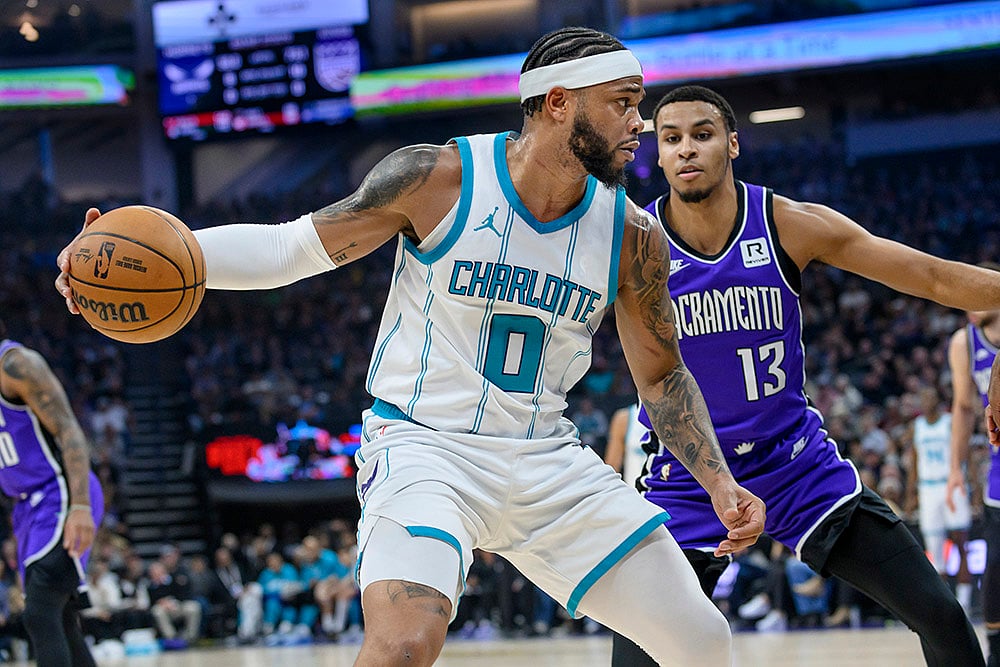 NBA Basketball Charlotte Hornets vs Sacramento Kings: Keegan Murray 