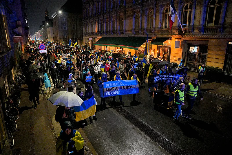 Russia Ukraine War third anniversary_Denmark