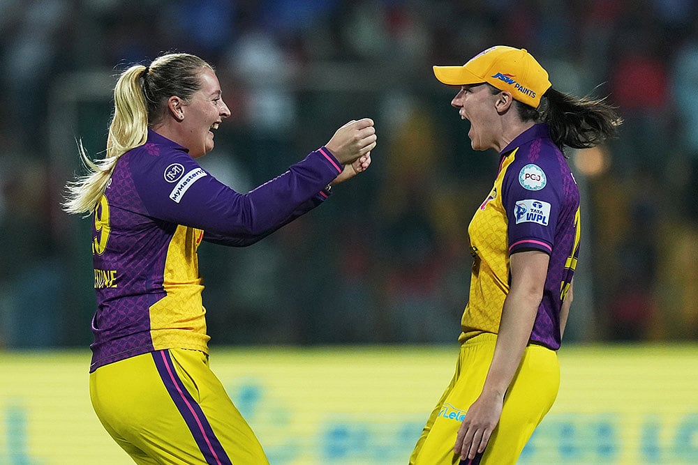 WPL 2025 - Royal Challengers Bengaluru vs UP Warriorz: Sophie Ecclestone 