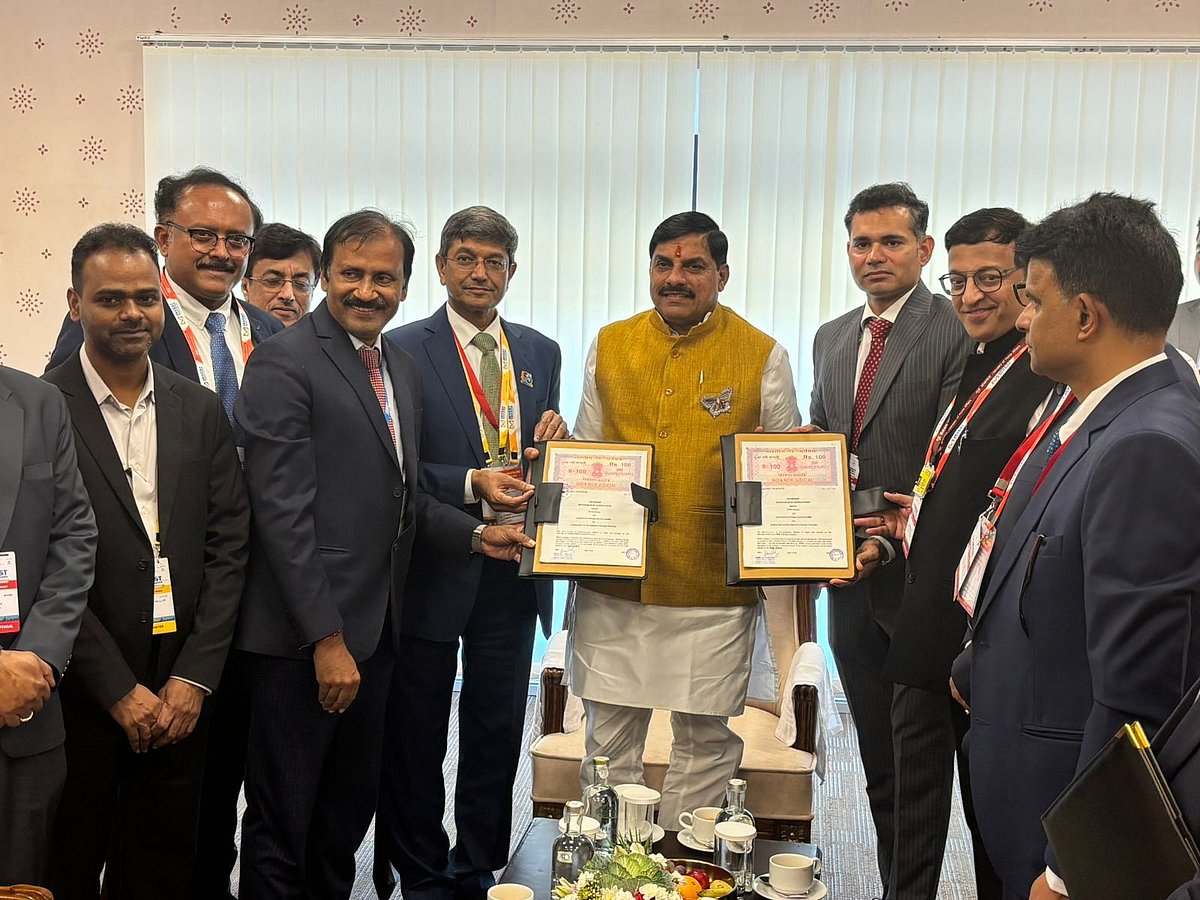 NTPC Group Inks MoUs With Govt Of MP At Global Investors Summit