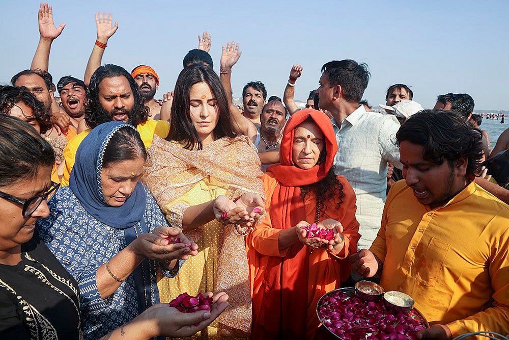 Katrina Kaif at Kumbh Mela 2025