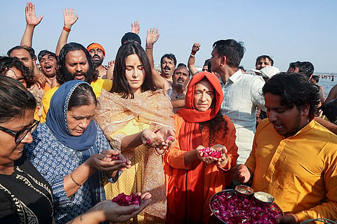 Katrina Kaif at Kumbh Mela 2025