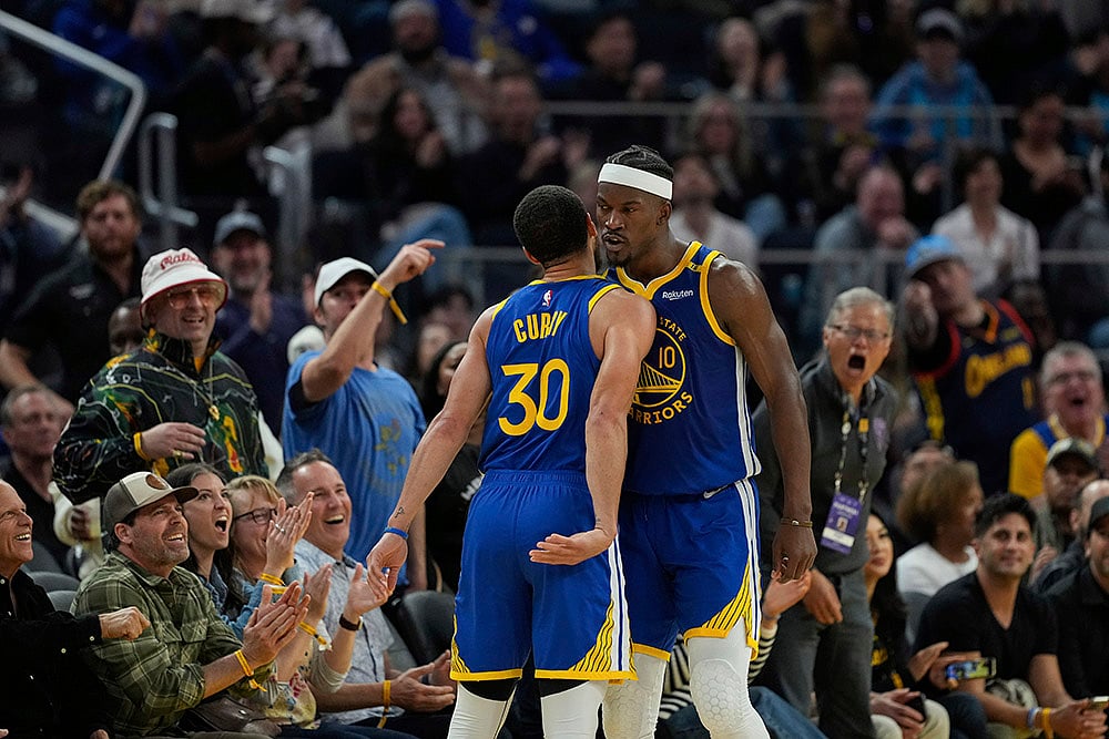 NBA Basketball 2024-25 Dallas Mavericks vs Golden State Warriors: Jimmy Butler III 