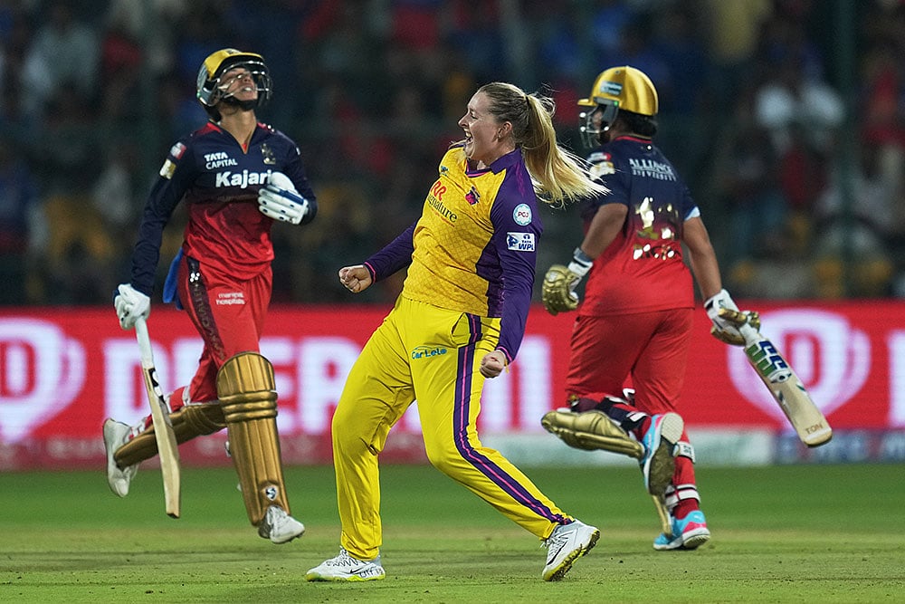 WPL 2025 - Royal Challengers Bengaluru vs UP Warriorz: Sophie Ecclestone