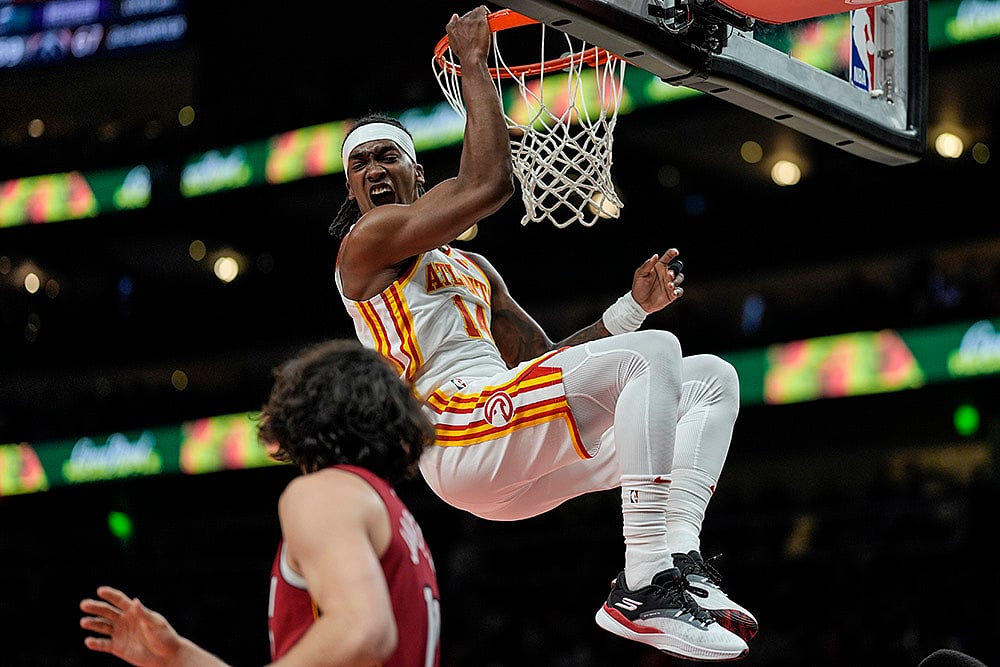 NBA Basketball Atlanta Hawks vs Miami Heat: Terance Mann