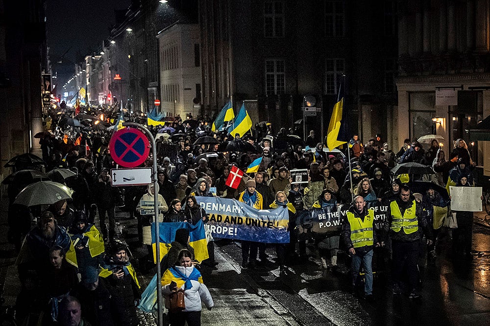 Russia Ukraine War third anniversary_Copenhagen