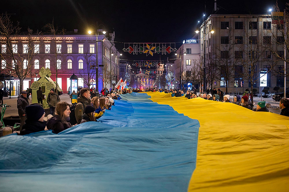 Russia Ukraine War third anniversary_Lithuania
