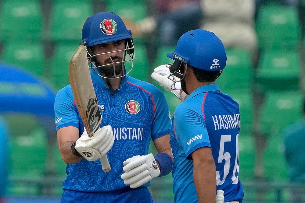 ICC Champions Trophy Cricket 2025 Afghanistan and England AFG vs ENG CT 2025: Ibrahim Zadran