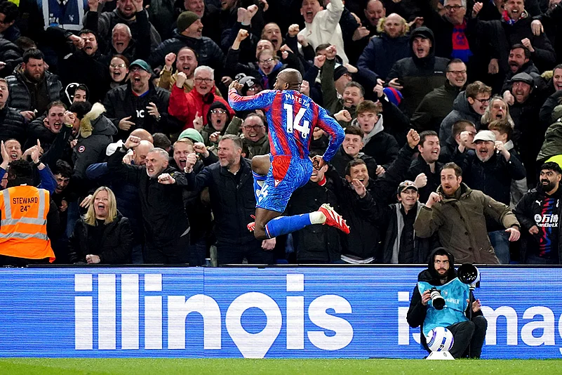 English Premier League soccer 2024-25 Crystal Palace vs Aston Villa: Jean-Philippe