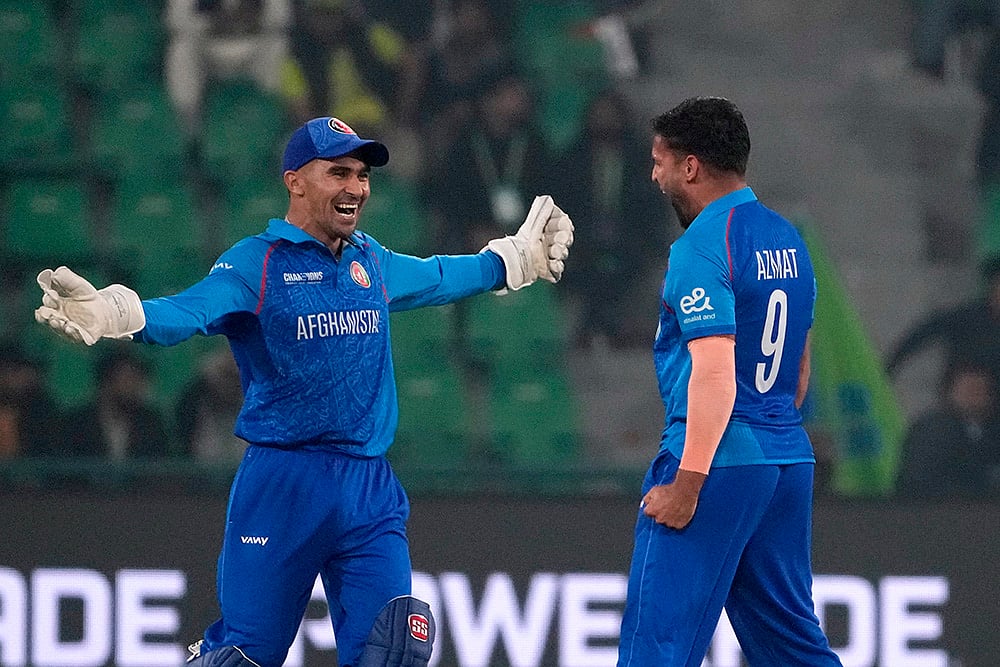 ICC Champions Trophy Cricket 2025 Afghanistan and England AFG vs ENG CT 2025: Azmatullah Omarzai
