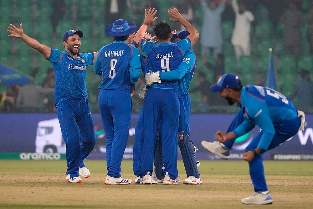 ICC Champions Trophy Cricket 2025 Afghanistan and England AFG vs ENG CT 2025: Azmatullah Omarzai
