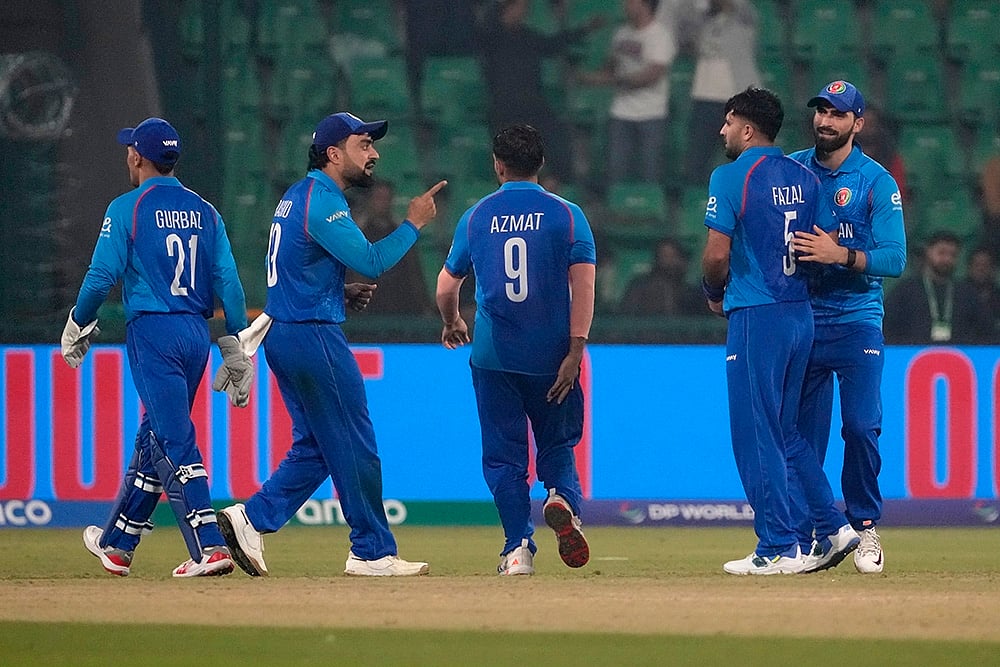 ICC Champions Trophy Cricket 2025 Afghanistan and England AFG vs ENG CT 2025: Fazalhaq Farooqi 
