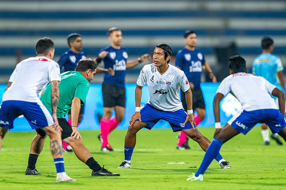 Indian Super League (ISL) 2024-25 Bengaluru FC and Chennaiyin FC_