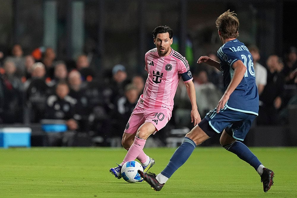 CONCACAF Champions Cup Sporting KC vs Inter Miami Soccer: Lionel Messi 