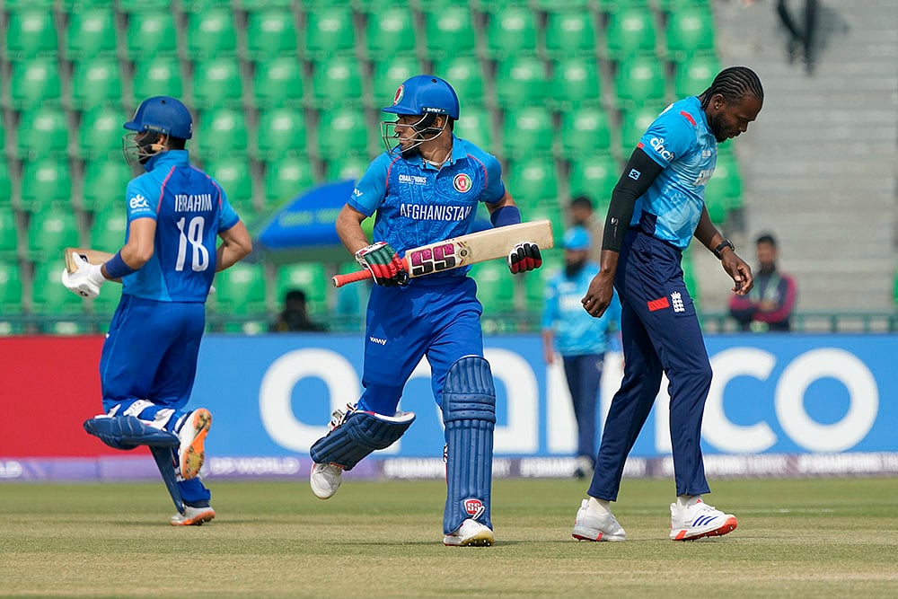 ICC Champions Trophy Cricket 2025 Afghanistan and England AFG vs ENG CT 2025: Rahmanullah Gurbaz