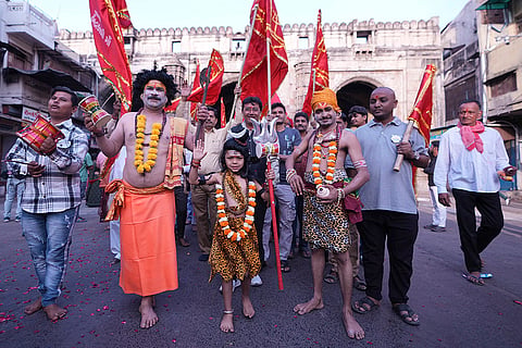 Maha Shivratri: Religious procession in Ahmedabad
