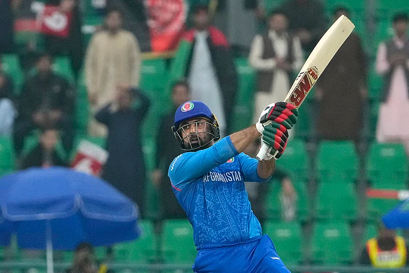 ICC Champions Trophy Cricket 2025 Afghanistan and England AFG vs ENG CT 2025: Mohammad Nabi