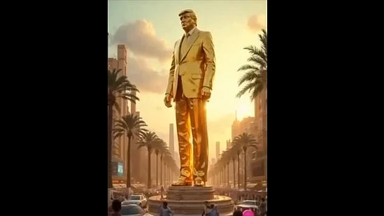 President Trump Shares AI-Generated Video Showing How Gaza May Look After A US Takeover
