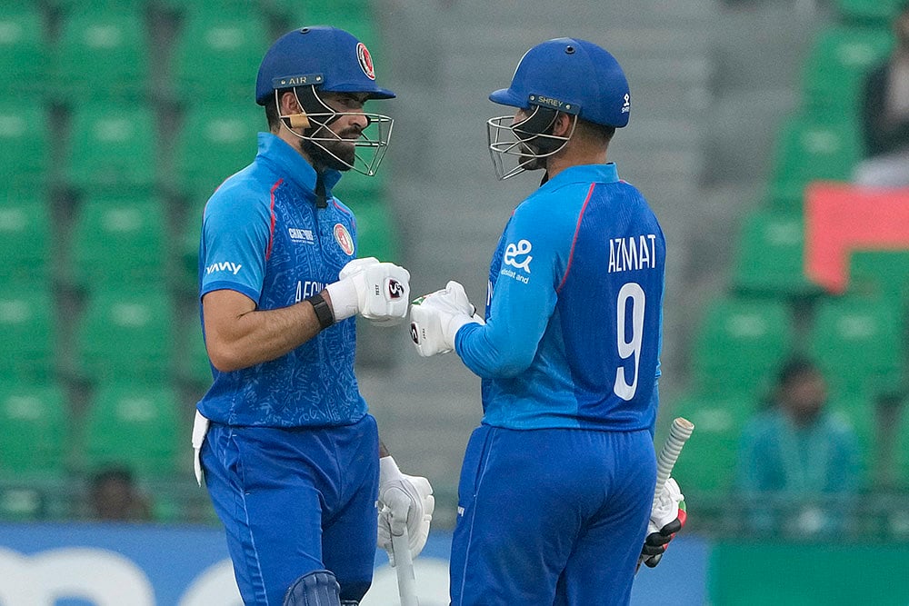 ICC Champions Trophy Cricket 2025 Afghanistan and England AFG vs ENG CT 2025: Ibrahim Zadran