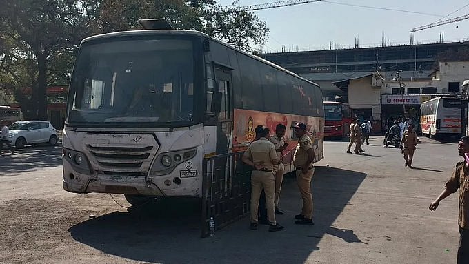 @thenewsdrum : Man rapes woman inside MSRTC bus in Pune on Wednesday.