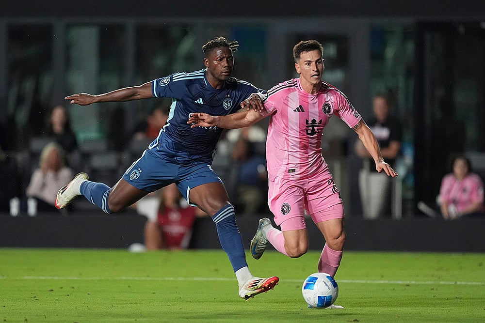 CONCACAF Champions Cup Sporting KC vs Inter Miami Soccer: Tadeo Allende