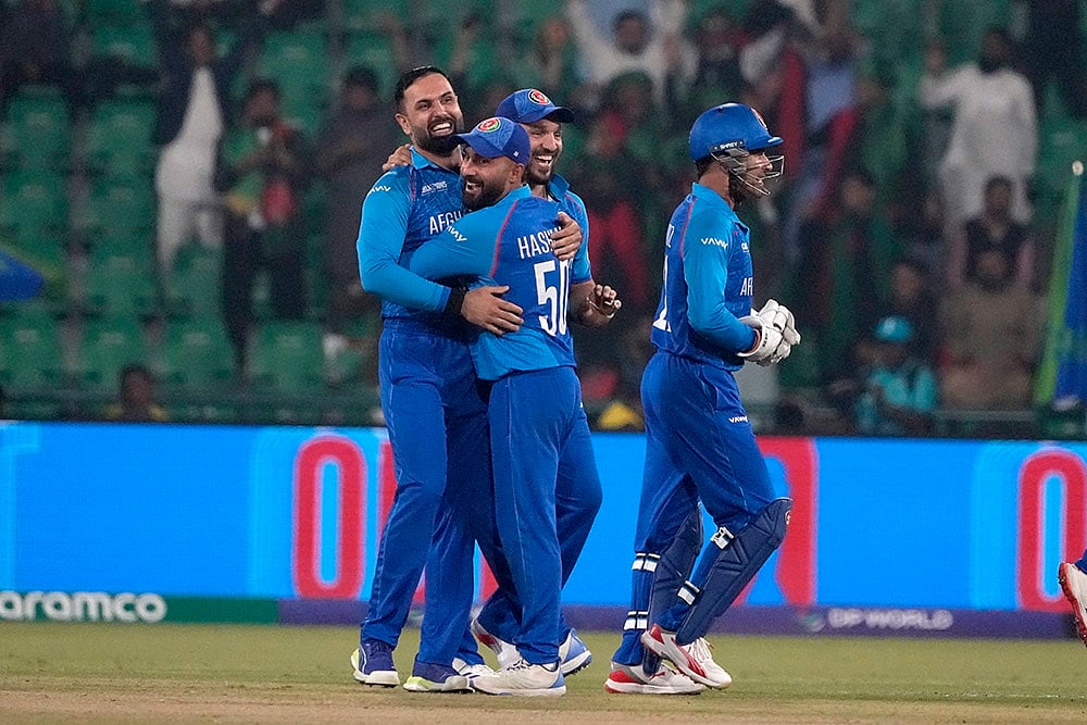 ICC Champions Trophy Cricket 2025 Afghanistan and England AFG vs ENG CT 2025: Mohammad Nabi