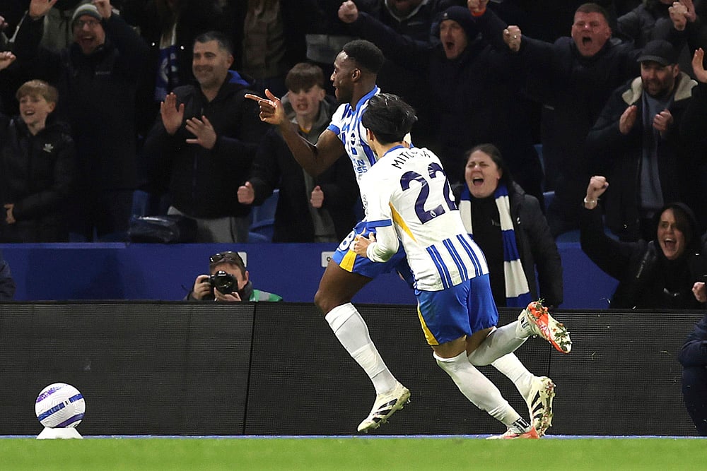 English Premier League soccer 2024-25 Brighton vs Bournemouth: Danny Welbeck