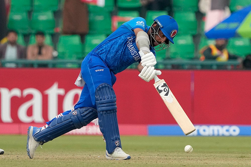 ICC Champions Trophy Cricket 2025 Afghanistan and England AFG vs ENG CT 2025: Hashmatullah Shahidi 