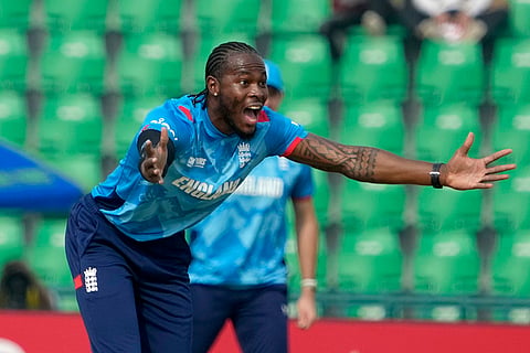 ICC Champions Trophy, AFG vs ENG: England's Jofra Archer appeals successful LBW 