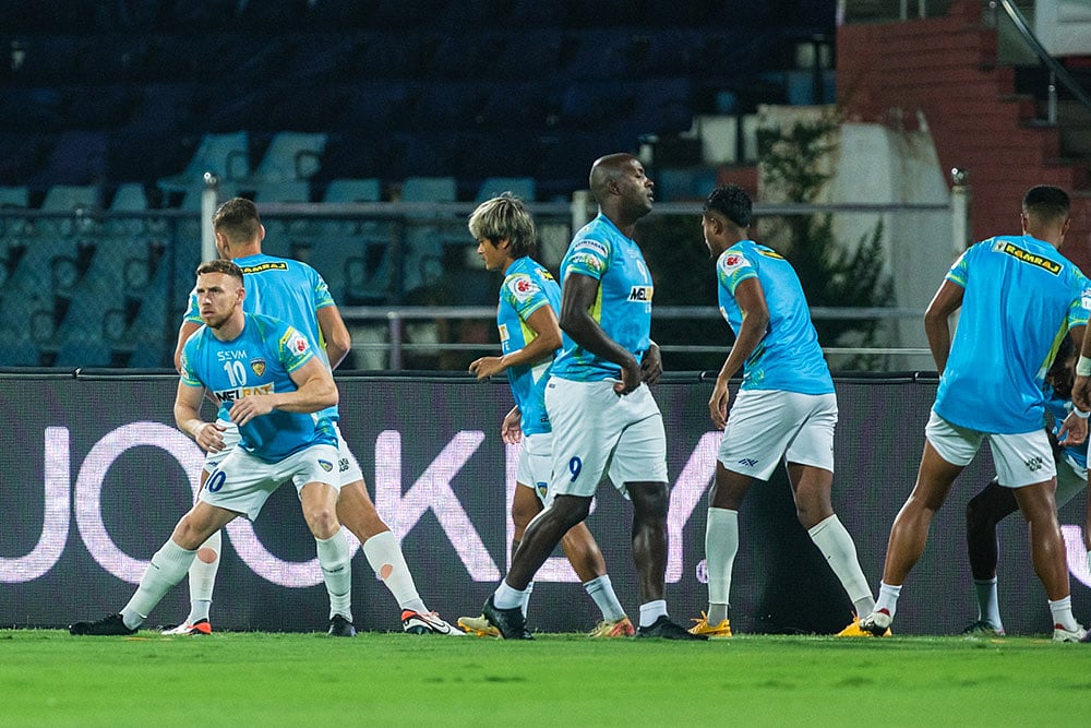 Indian Super League (ISL) 2024-25 Bengaluru FC and Chennaiyin FC_