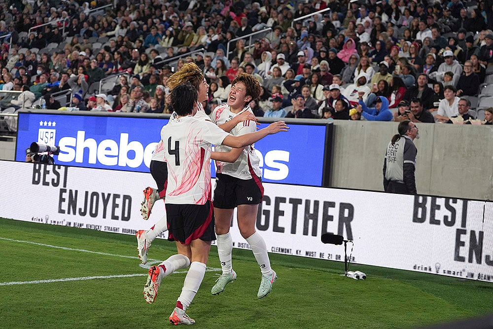SheBelieves Cup womens soccer tournament final 2025 US vs Japan: Toko Koga 