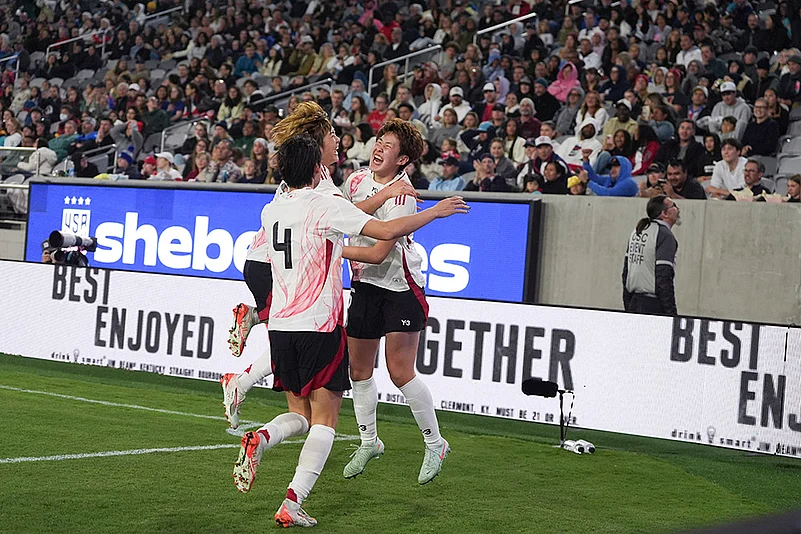 SheBelieves Cup womens soccer tournament final 2025 US vs Japan: Toko Koga