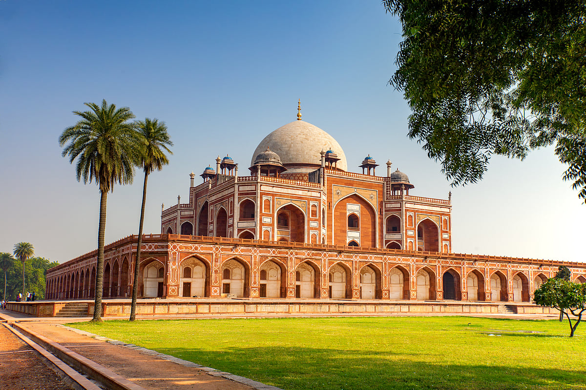 Image of Humayuns Tomb. 