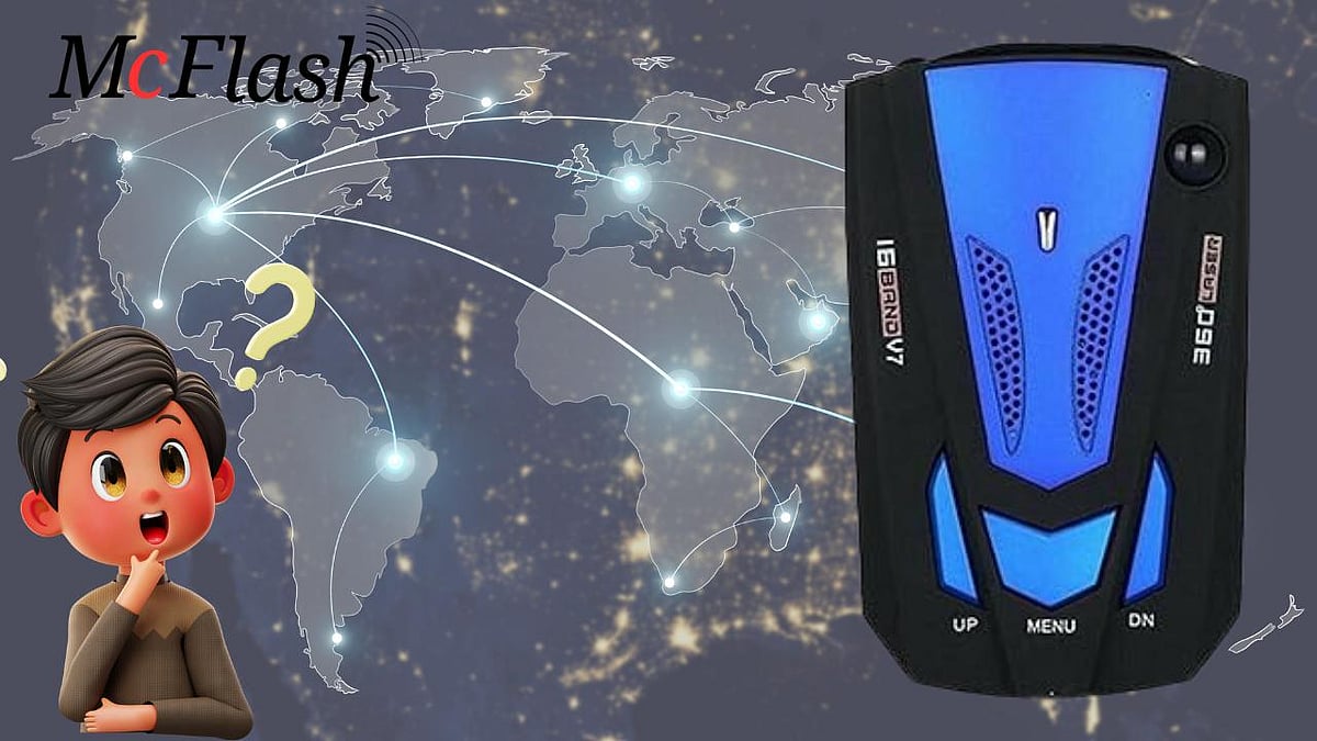 McFlash Radar Detector 