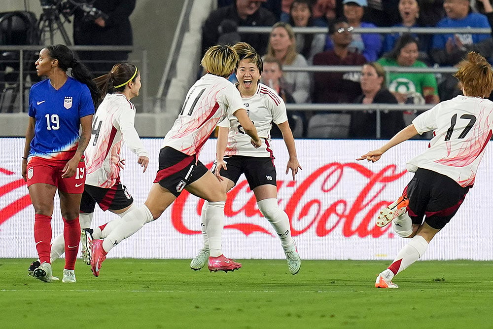 SheBelieves Cup womens soccer tournament final 2025 US vs Japan: Yuka Momiki 