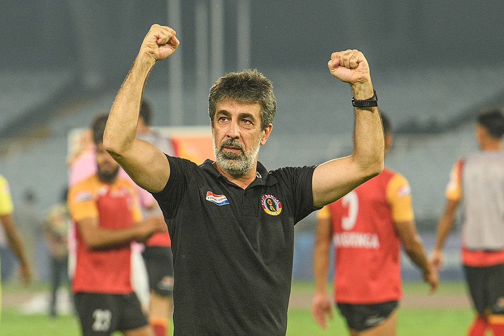 Indian Super League 2024-25 East Bengal FC vs Hyderabad FC: Oscar Bruzon