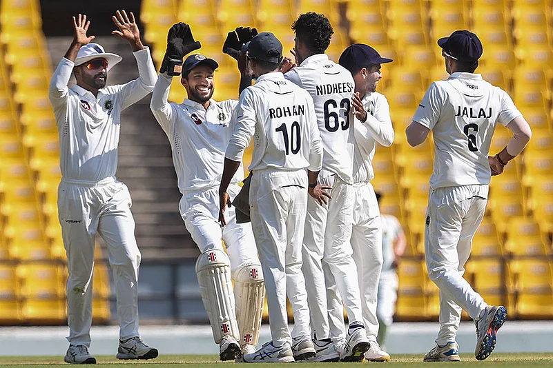Ranji Trophy Final Vidarbha vs Kerala Cricket Day 1 pics: MD Nidheesh